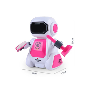 ربات اسباب بازی کنترلی نظافتچی صورتی SMART CLEANING ROBOT مدل T21B-2629_اسباب بازی